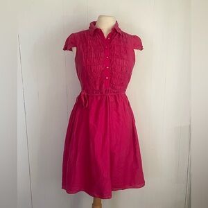 Silk Blend Pink Dress